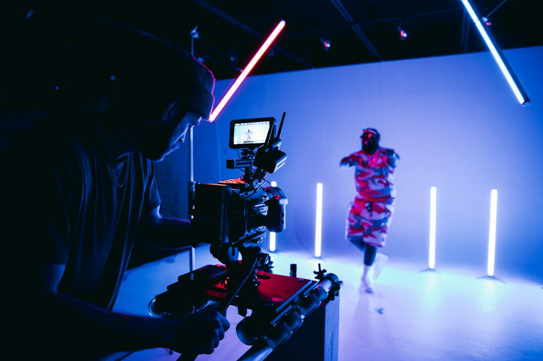 tv studio behind scenes