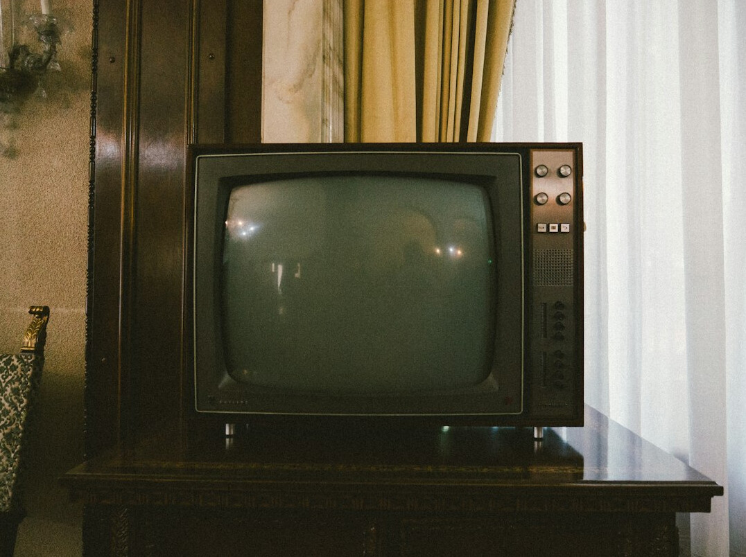 classic tv show on screen