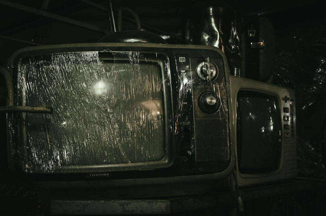 dramatic tv series scene